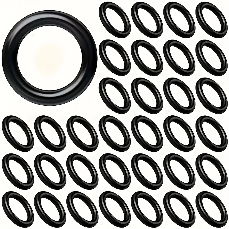 Universal Rubber O-Ring Seal 10/100Pcs Garden Hose Replacement Gaskets Fit Tap Car Wash Gun Water Pump Quick Coupling Sealing