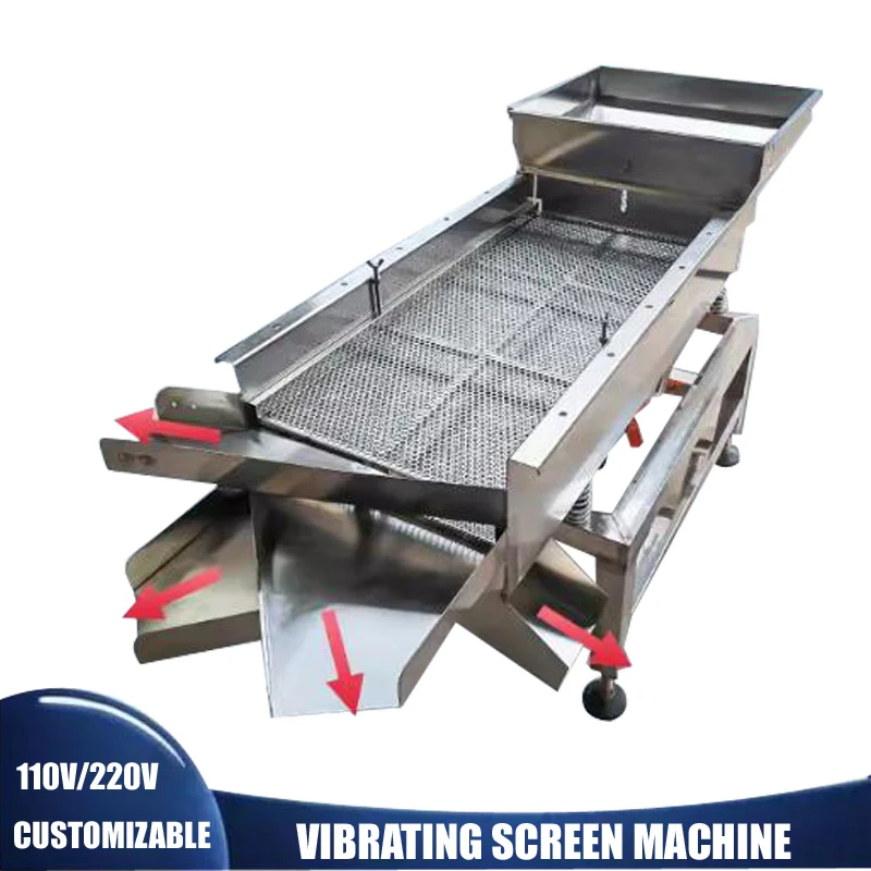 Corn Rapeseed Wheat Small Suction Winnowing Filter Screen Vibrating Screening Seed Sieve Separation Grain Sieving Maker