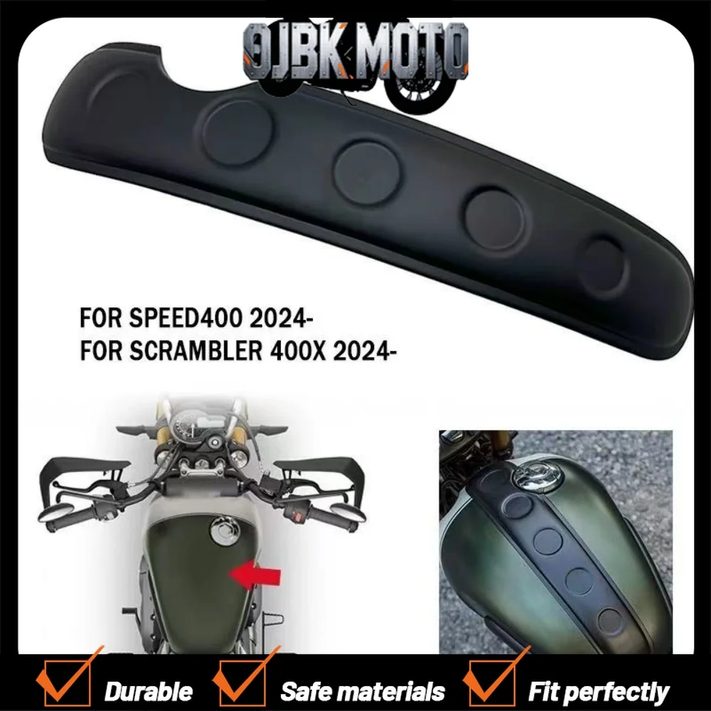 【Perfect fit】Fuel tank cover/decorative cap suitable for Triumph Scrambler 400X Speed ​​400 2024