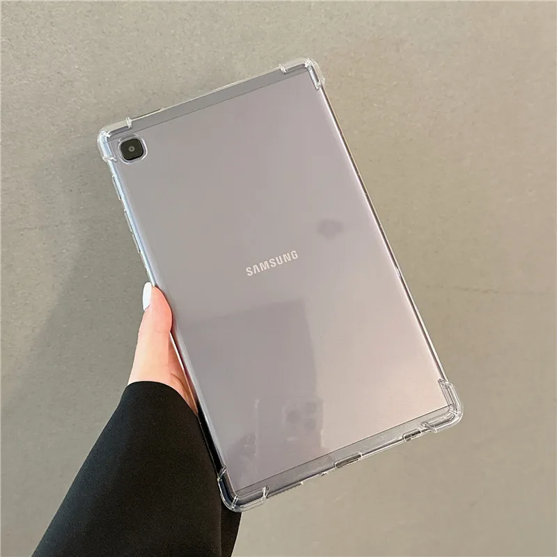 Clear case for Samsung Galaxy Tab S7 S8 T875 S6lite P610 P615 A7lite T225 T220 A8 10.5 S7+ T970 S8+ X800 S7FE T730 Cover