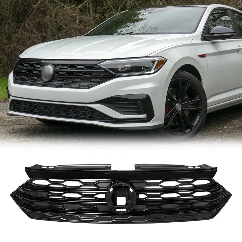 

For Volkswagen 2019 JETTA GLI BLACK FRONT GRILLE OE 17G 853 653 E Original Replacement Auto Part