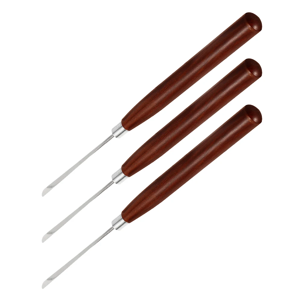 

3Pcs Nail Art Mixing Sticks Wooden Natural Gel Polish Stirring Rods DIY Nail Manicure Liquid Color Blending Tools for Acrylic