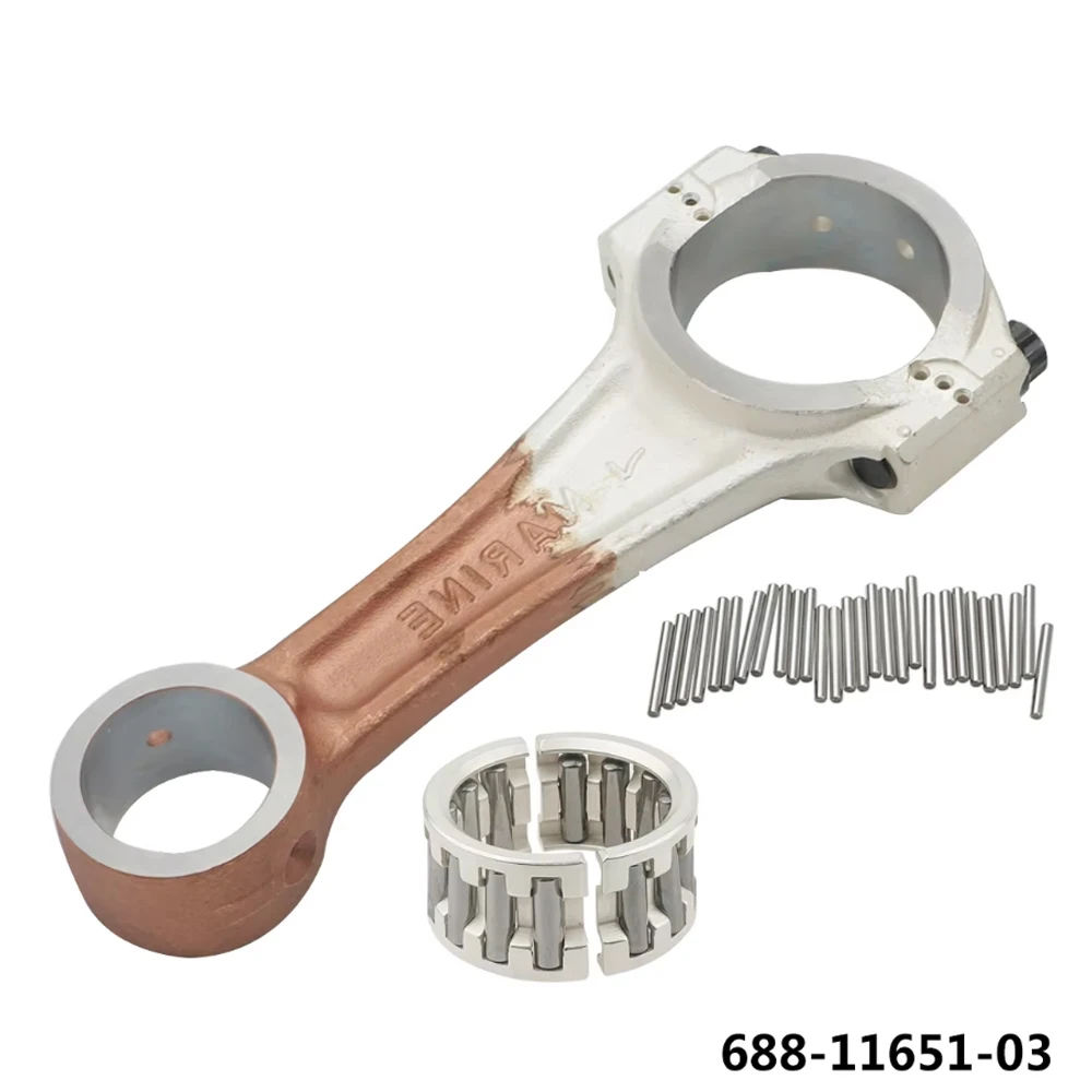 

688-11650 Шатун в сборе для подвесного двигателя Yamaha 48HP 85HP 75HP с подшипниками 93310-730V8 93603-21111