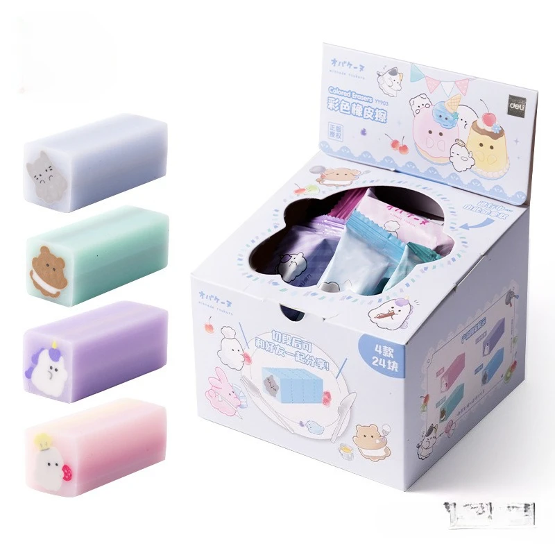 24-gomme-da-cancellare-per-matite-kawaii-per-bambini-materiale-scolastico-all'ingrosso-di-cancelleria-giapponese-articoli-scolastici-in-gomma-per-gatti-kawaii