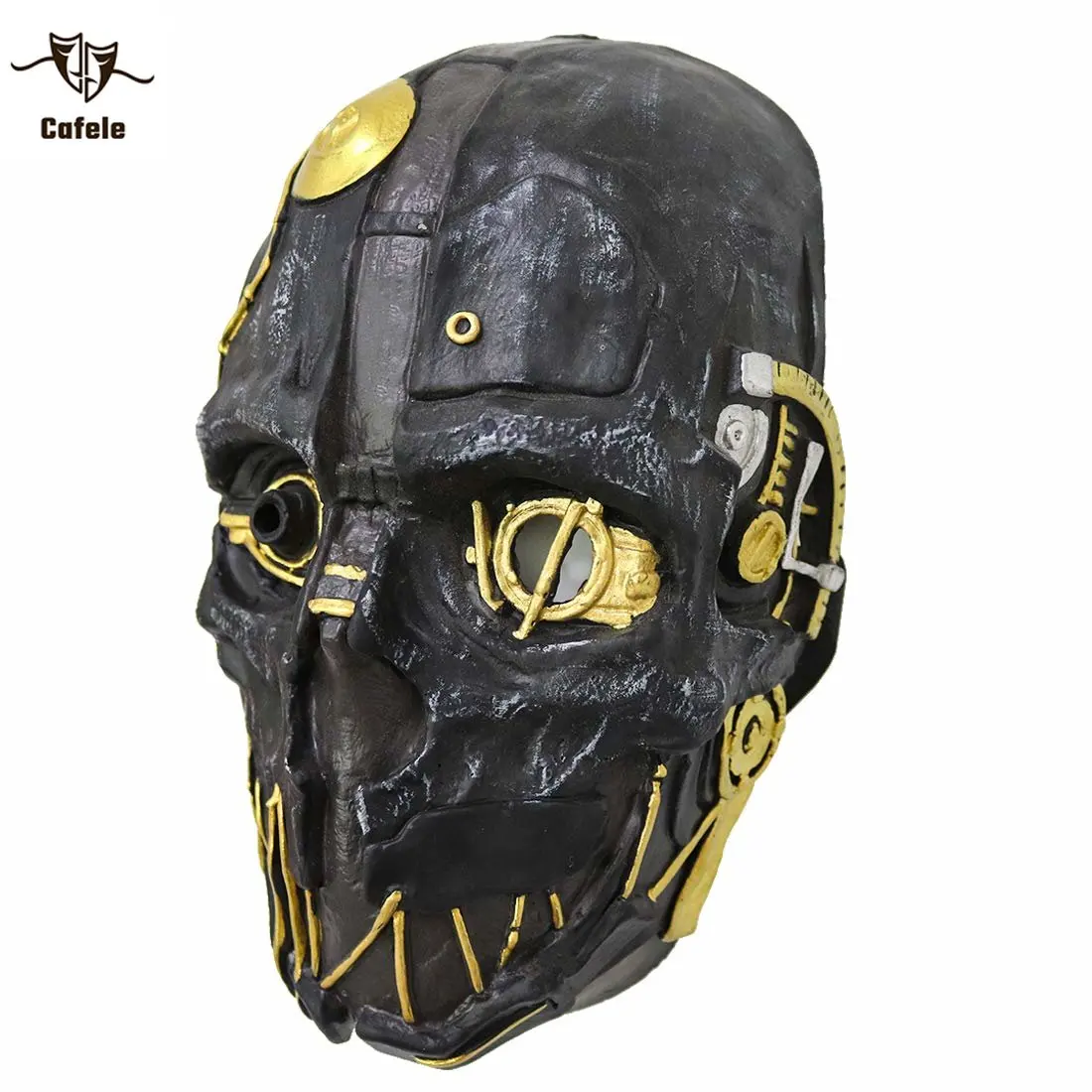 Cafele Dishonored Corvo Attano Ratte Maske Realistische Latex Erwachsene Headwear Halloween Maskerade Cosplay Kostüm Requisiten Hohe Qualität