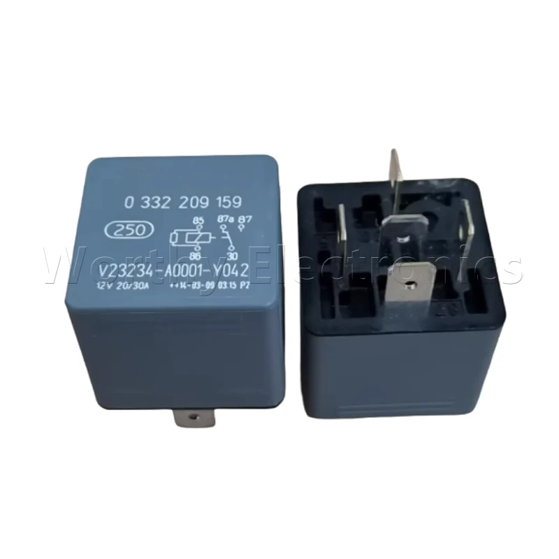 

Free shipping 10pcs/lot relay 12VDC 30A 5PIN V23234-A0001-Y042