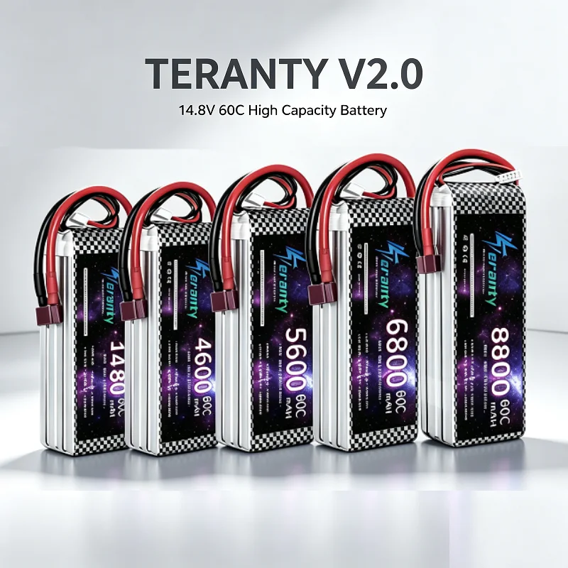 Drone Battery 4S - TERANTY V2.0 4S 14.8V 60C Baterai
