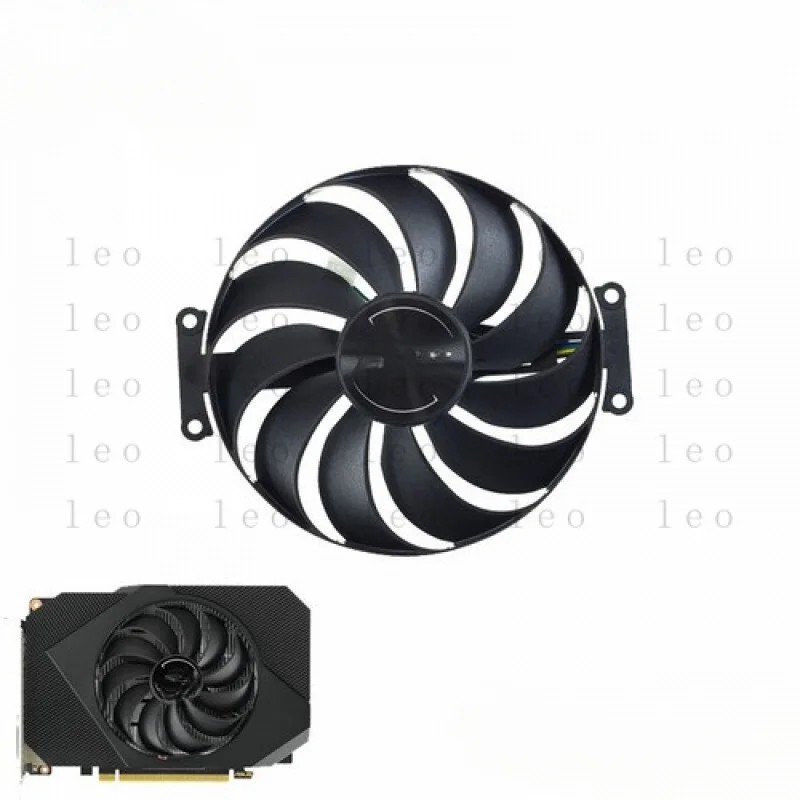 PP  Graphics Card Fan For ASUS Phoenix GeForce GTX 1630 GTX 1650 OC Edition Gaming