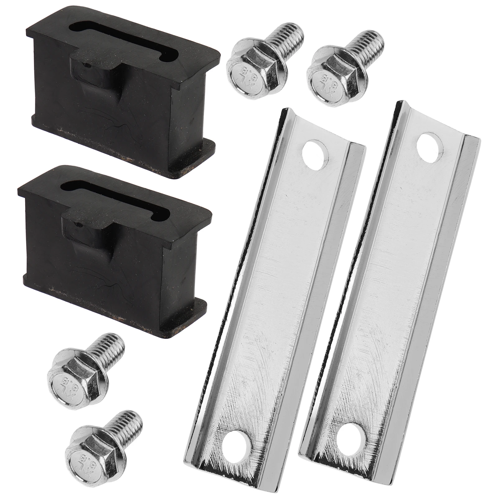 

1 Set Motorcycle Exhaust Muffler Pipe Bracket Rubber Metal Mount Replacement Vibration Reduction Noise Control Design