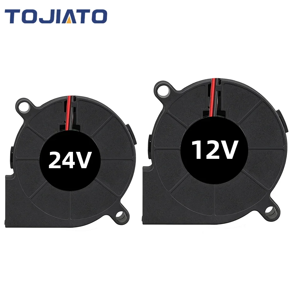 3D Printer Parts Fan 4020 5015 12V/24V Sleeve Bearing Brushless For Reprap Prusa I3 DC Blower Cooling Fan Turbo Fan