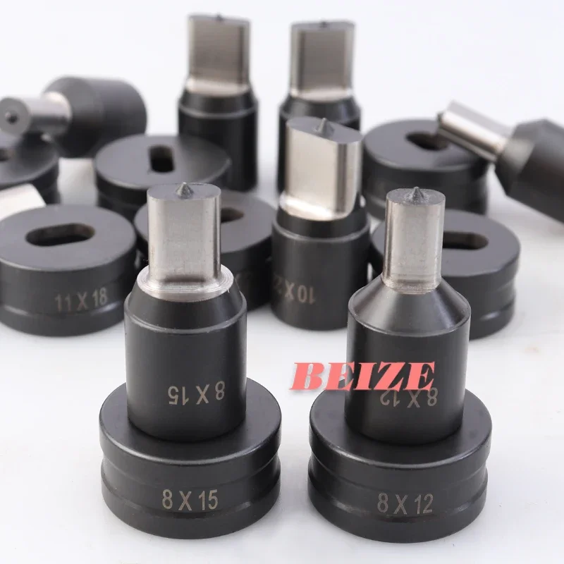 1Pc Punzonatura Idraulica Foro Ovale Die per CH-70 Punzonatrice Idraulica, CH-70 Stampo Ovale In Acciaio Inox Punzonatura Muore
