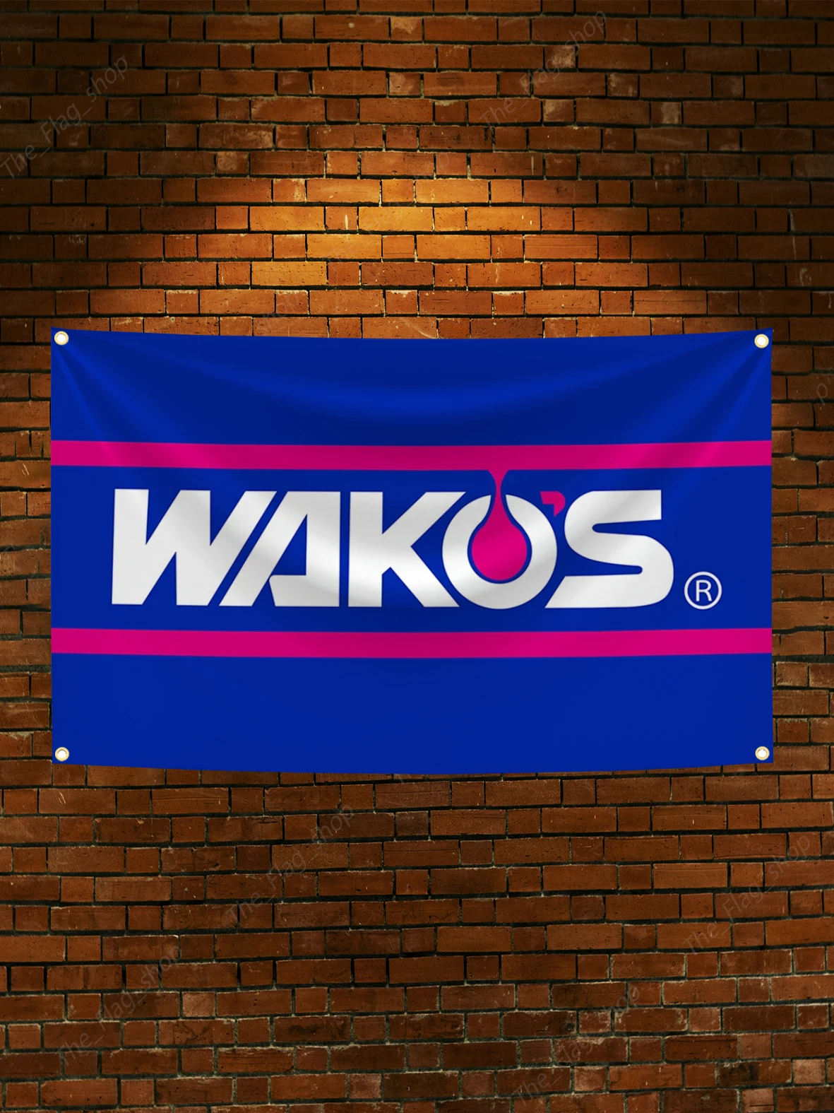 90x150 سنتيمتر JDM WAKOS النفط العلم البوليستر الطباعة الرقمية راية للمرآب جدار الفن المنزل أو الديكور في الهواء الطلق نسيج #2