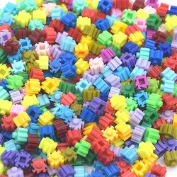 500/1000Pcs 6*6mm Micro Diamond Building Blocks 3D Pixel Blocks Puzzle DIY Puzzle Children's Toy Educational For Kids Gifts