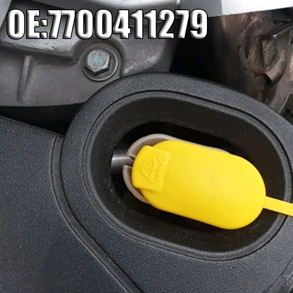 

1pc Car Wiper Fluid Reservoir Cover Washer Water Tank Cap for Renault Clio Lagnua Megane Scenic Espace Kangoo Twingo 7700411279