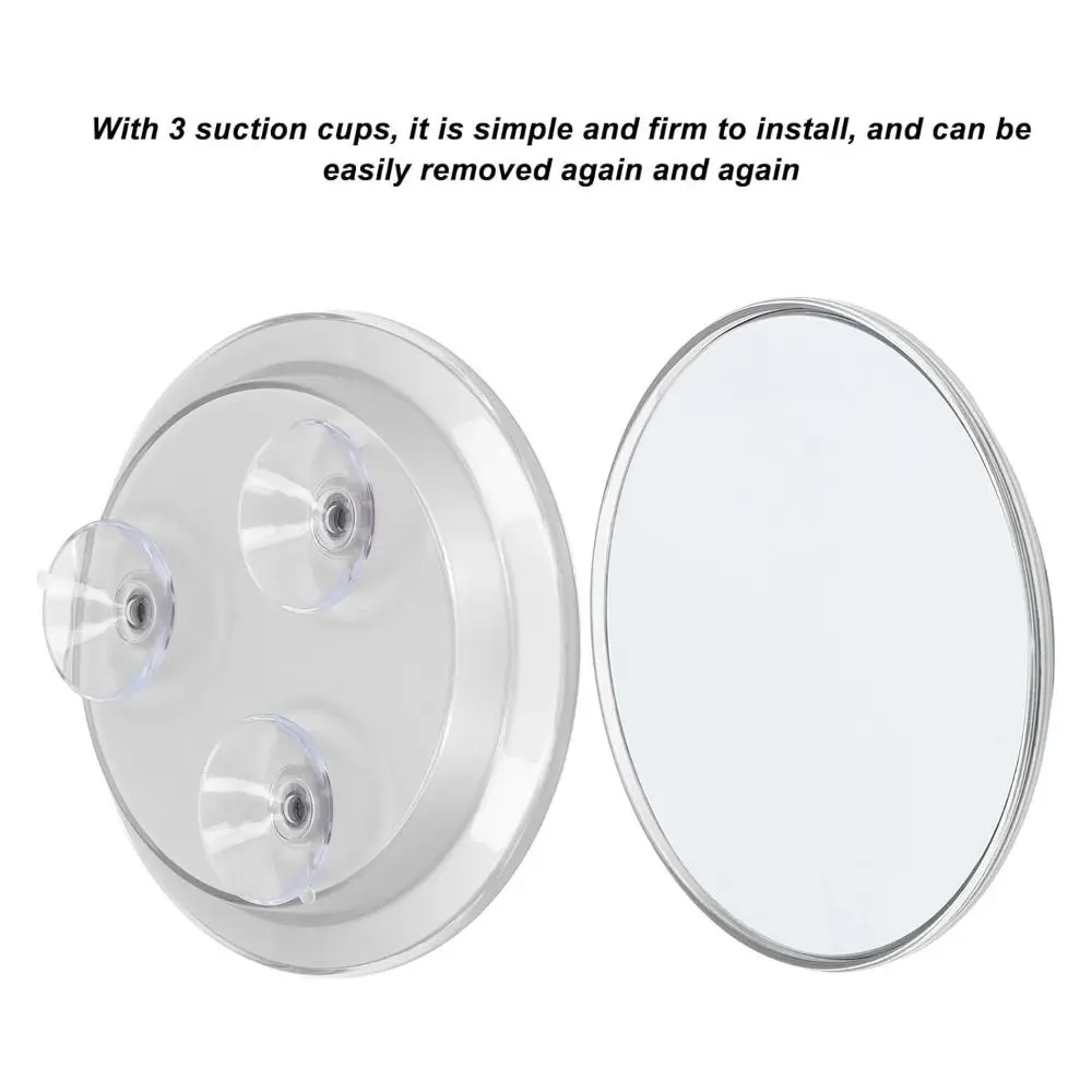 Portable Remove Acne Pores Makeup Mirror Round Shape Makeup Tool 5/10/20/30x Magnifying Mirror White ABS Cosmetics Mirror Girl