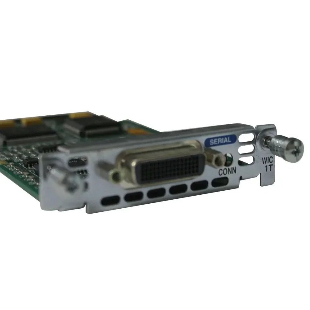 Original Router Interface Module WIC-1T Module 1 Port Wan Interface Card Serial Module For 2621XM 1841 2811 Server Array Card