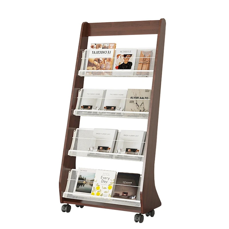 Brochure Information Color Page Display Stand Magazine Display  Bookshelf Periodical  Newspaper