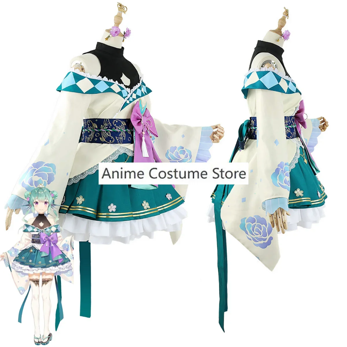 ชุดยูนิฟอร์มเสื้อคลุมอาบน้ำเซ็กซี่ชุดฮาโลลิต้า, ชุดคอสเพลย์ผู้หญิงแฟชั่นชุดเครื่องแบบโลลิต้า finana ryugu