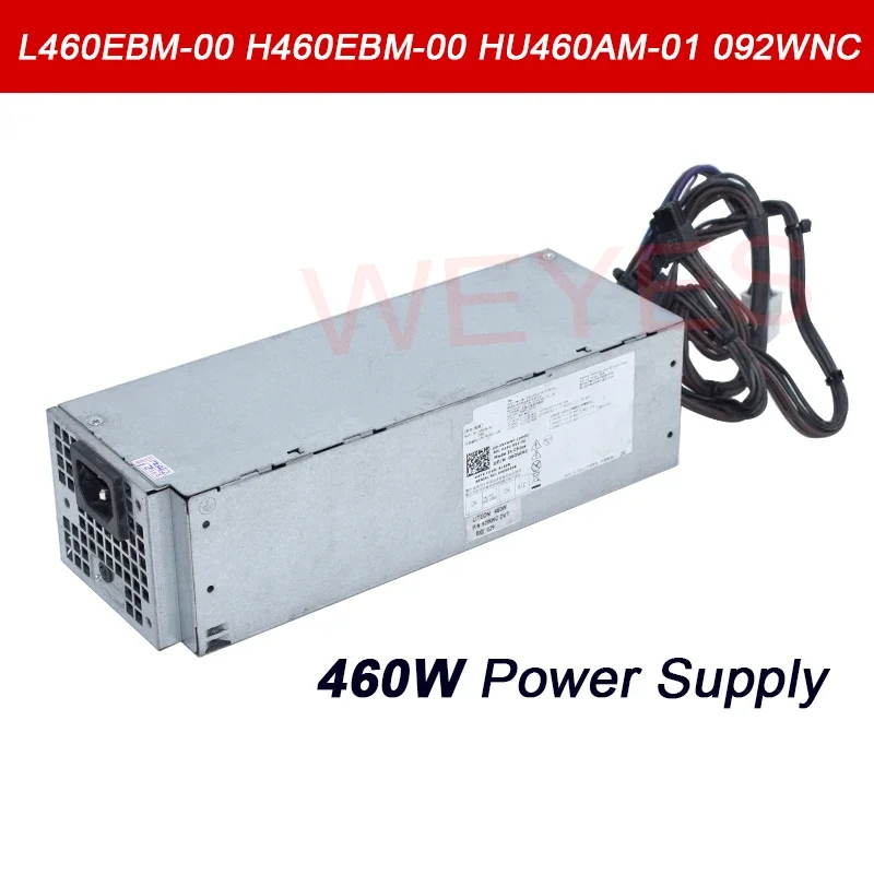 L460EBM-00 H460EBM-00 HU460AM-01 092WNC PSU For Dell 3050 3080 5050 7050 7080 3250 3665 3660 3668 6Pin 460W Power Supply