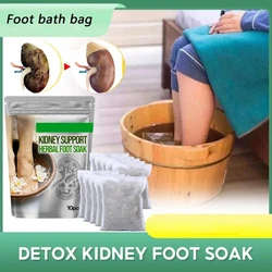 Detox Foot Soak Herbal Lymphatic Health Promote Blood Circulation Improve Sleep Stress Remove Moisture Kidney Support Foot Bath