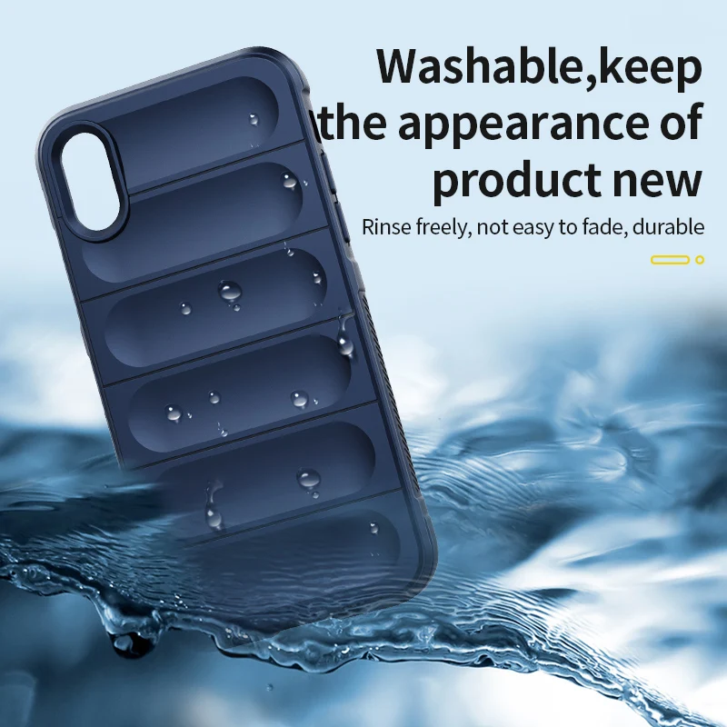 For iPhone XS Max Case Skin-Friendy Shockproof Silicone TPU Phone Back Cover For iPhone X XR XS Max Cover Fundas iPhone XS Max