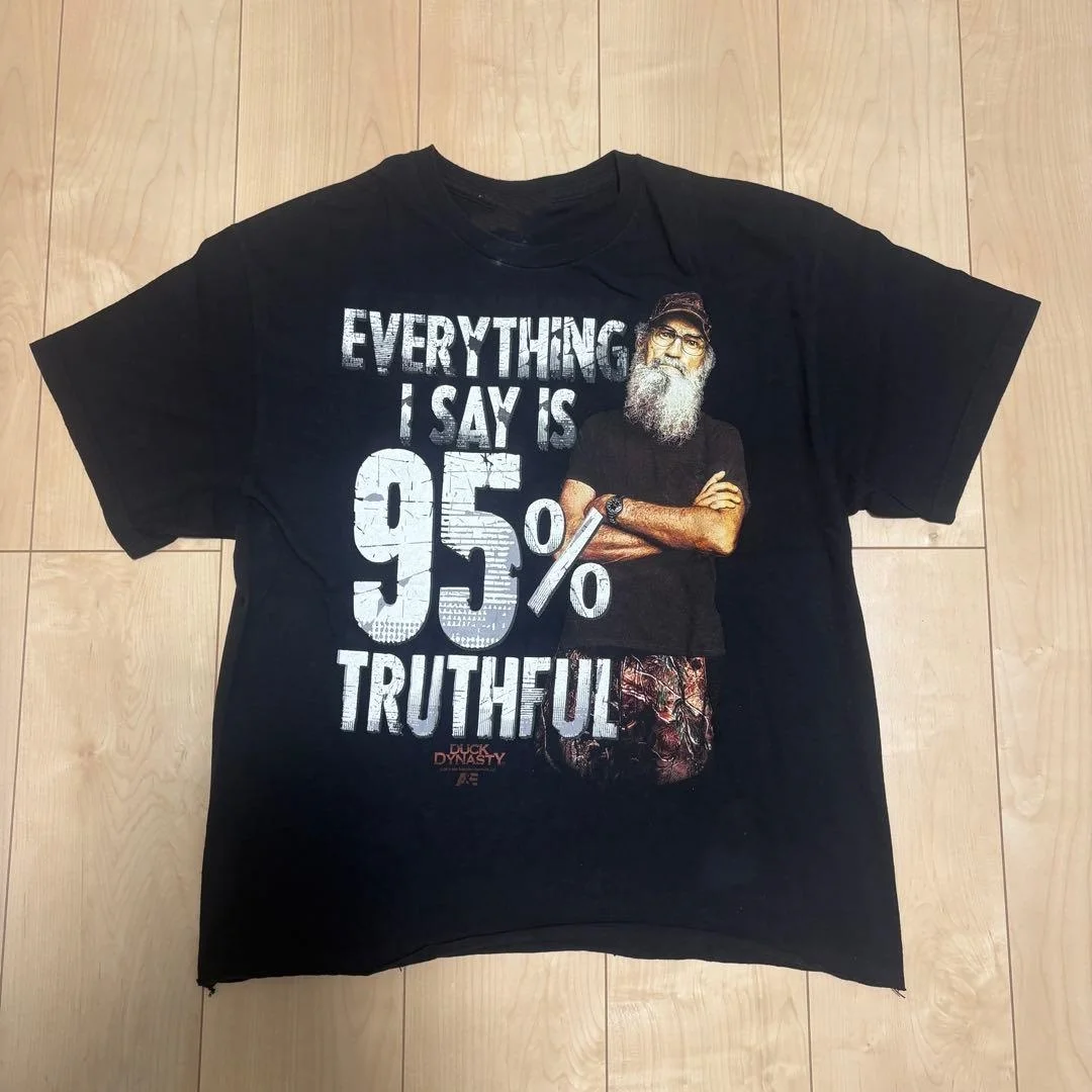 Funny Everything I Say Is 95% Truthful Quote Graphic T-Shirt Cotton Men Women Streetwear Tee