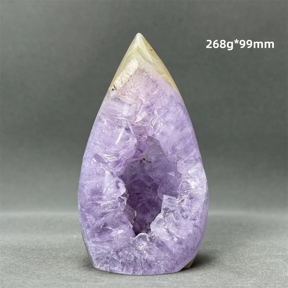 Natural High Quality Amethyst Free Form Agate Geode Mineral Quartz Energy Meditation Healing Prayer Home Feng Shui Ornaments