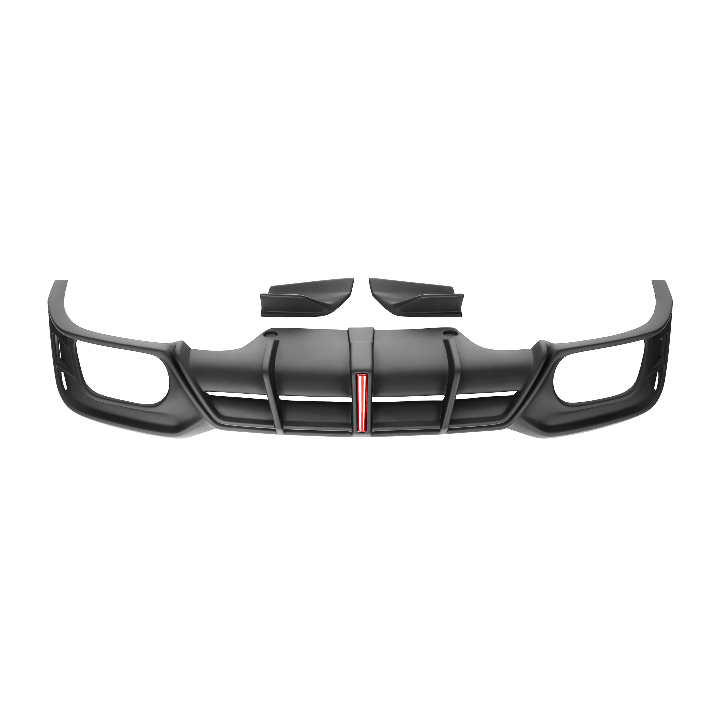 

NEW ABS Matte Black A-Style Rear Bumper Diffuser Tail Throat 2021-IN for Audi A5 B9.5 Sline Exterior Accessories
