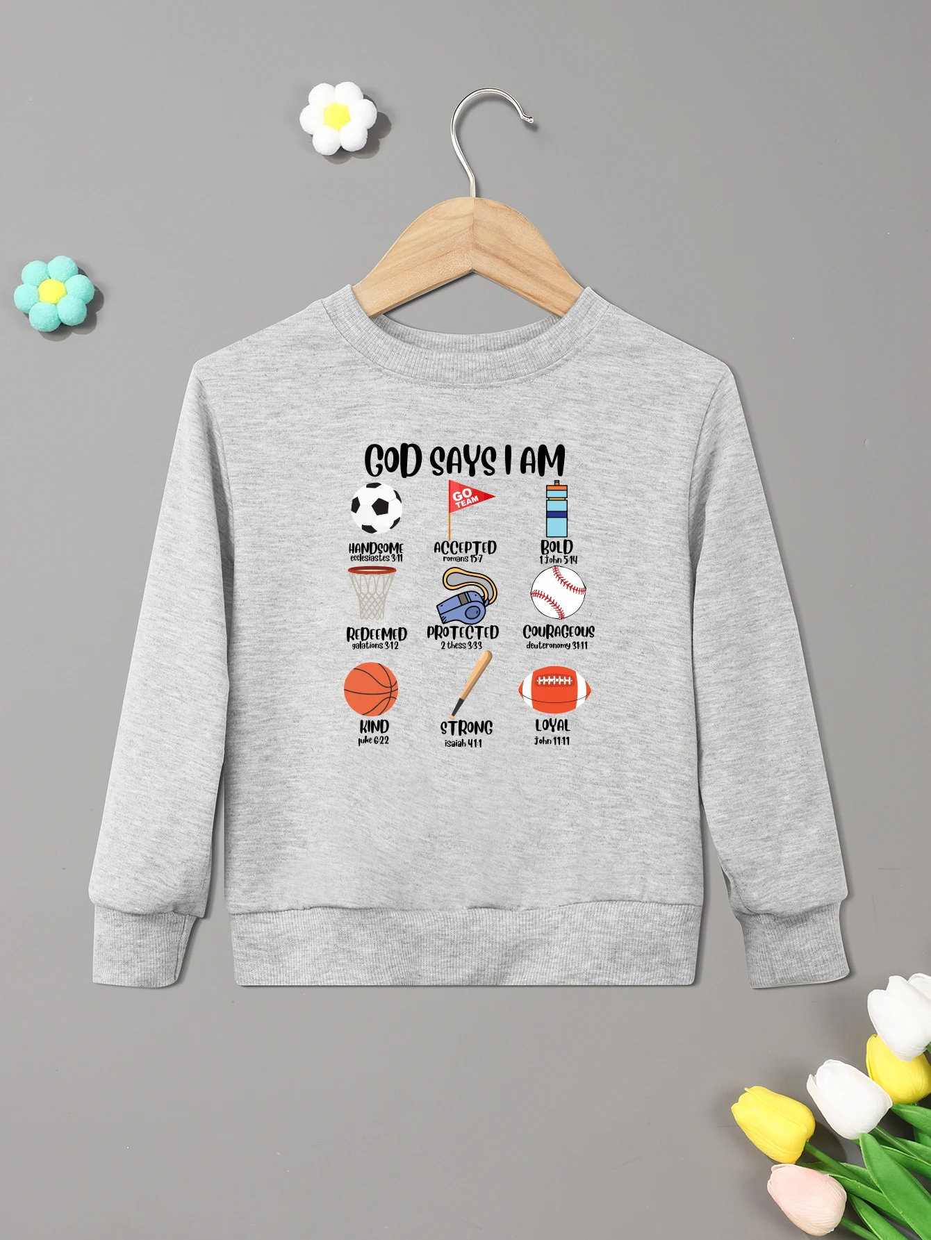 Truck Engineering Team Print Boys Hoodie Hipster Popular 2 to 14 Years Children Favorite Sweatshirt Grey Casual Tops Fine Fabric