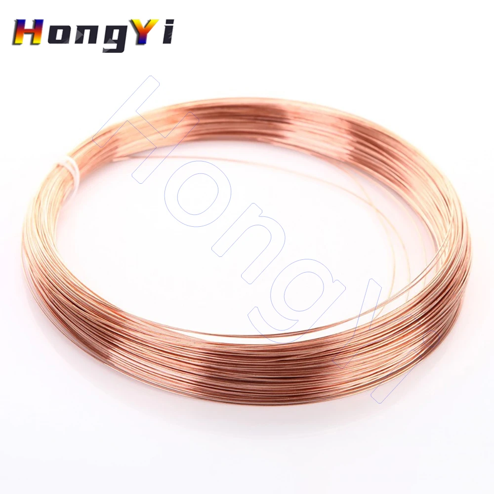 T2 Pure Copper Wire 99.9% Bare Copper Coil Conductive Line for Science Projects, DIY Artwork, 0.2 0.3 0.4 0.5 0.6 0.7 0.8 to 5mm