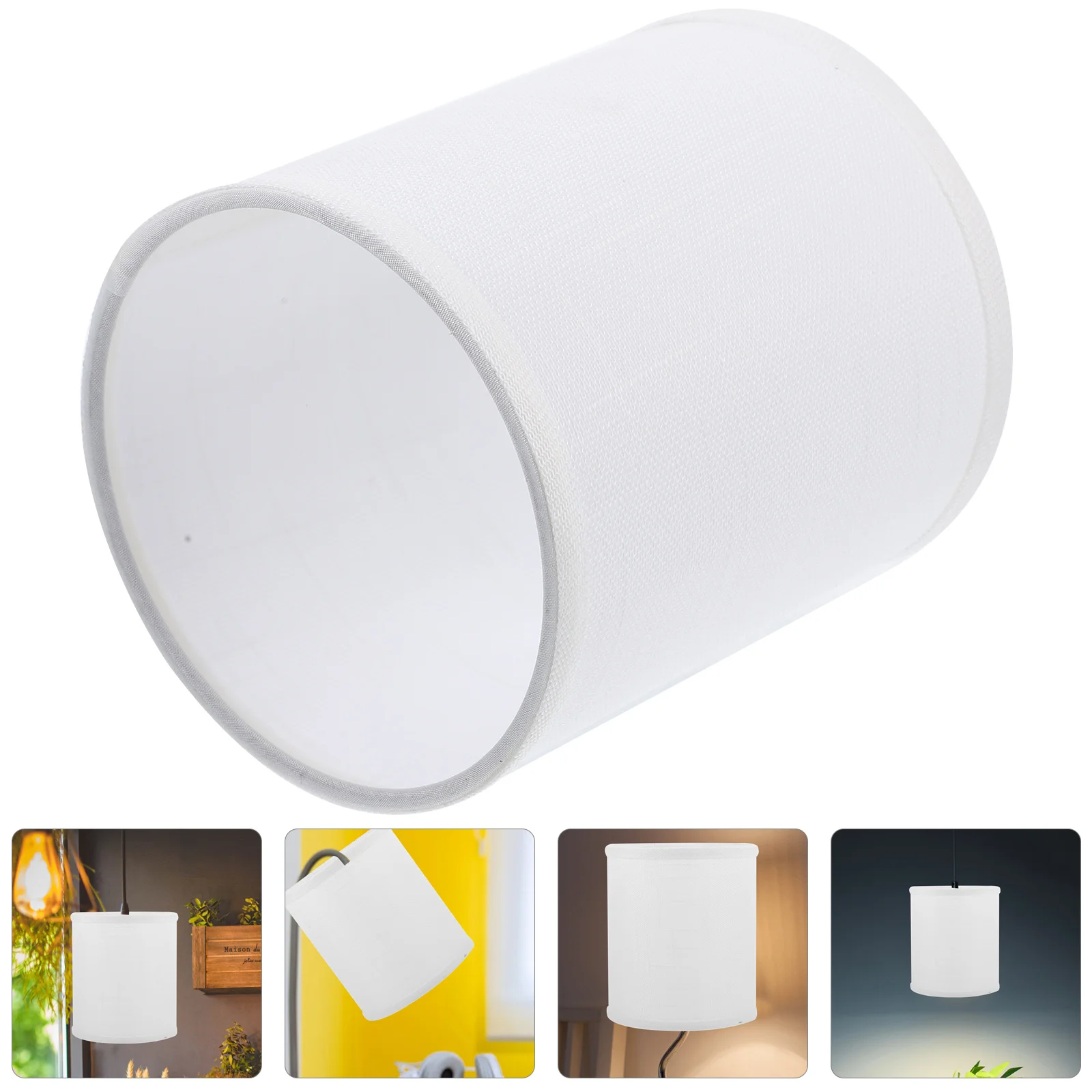 Lamp Shade Nightstand Drum Replacement Lampshade Shades for Metal Cloth Office Lampshades Floor