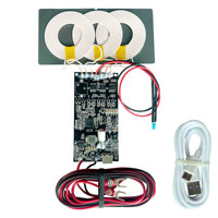 15W Wireless Car Charger 3 Coil Motherboard pcba, high-Power Wireless Charger Transmitter Module 12V-24V Input, DIY Charger