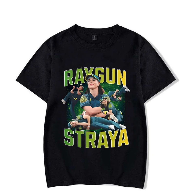 New Raygun Straya Print Clothes Men Women Summer Short Sleeve Fashion Summer Casual T-Shirt Top Plus Size XXS-4XL