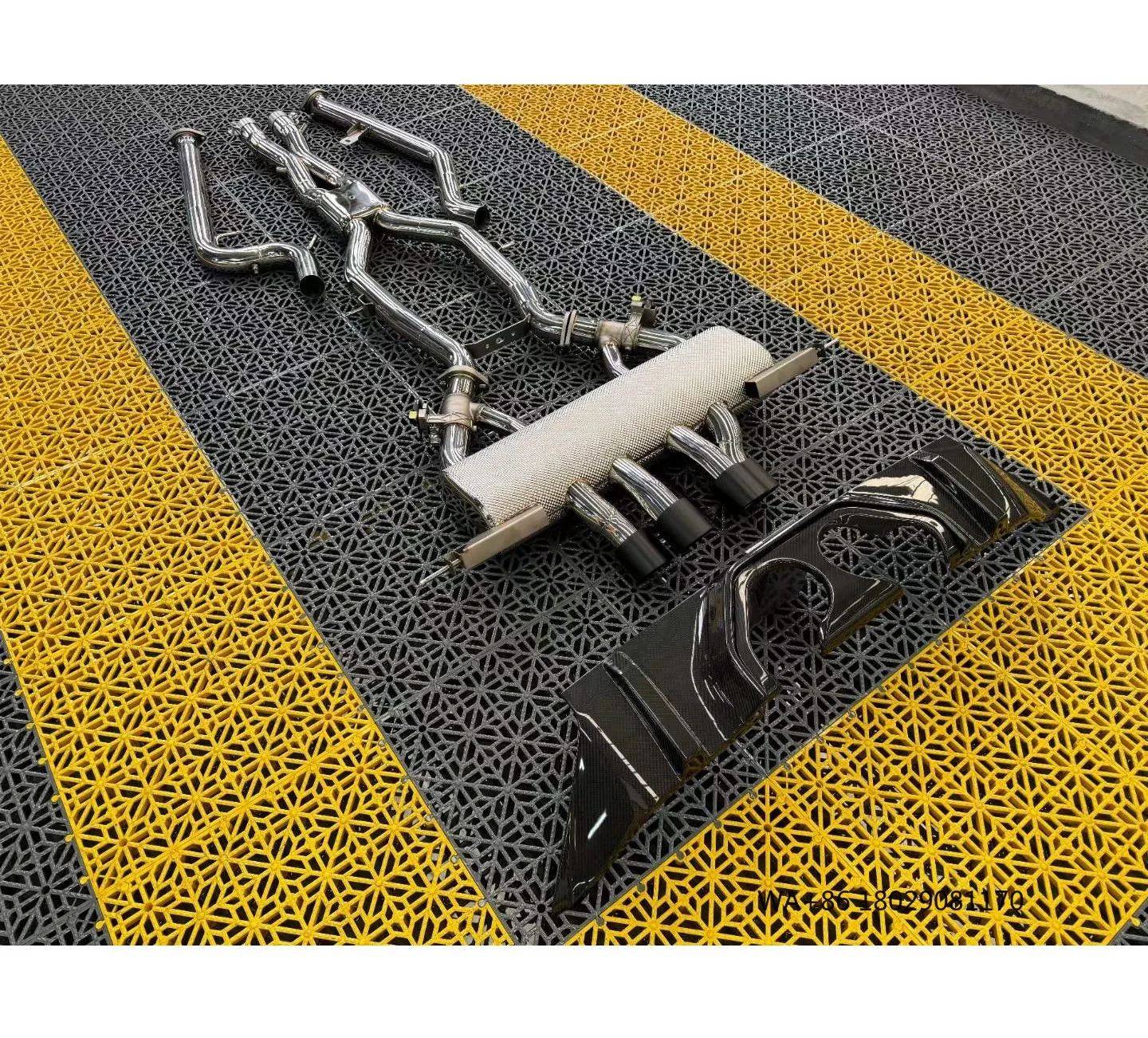 Wholesale Price Performance Active Sound Valvetronic Catback Exhaust Mufflers Pipes for   G87 M2 Change to Middle Outlet