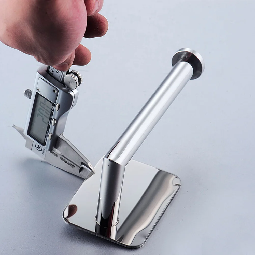 

Stainless Steel Paper Holder Wall Mounted Durable Toilet Tissue Bathroom Roll Organizer Practical Storage Rack