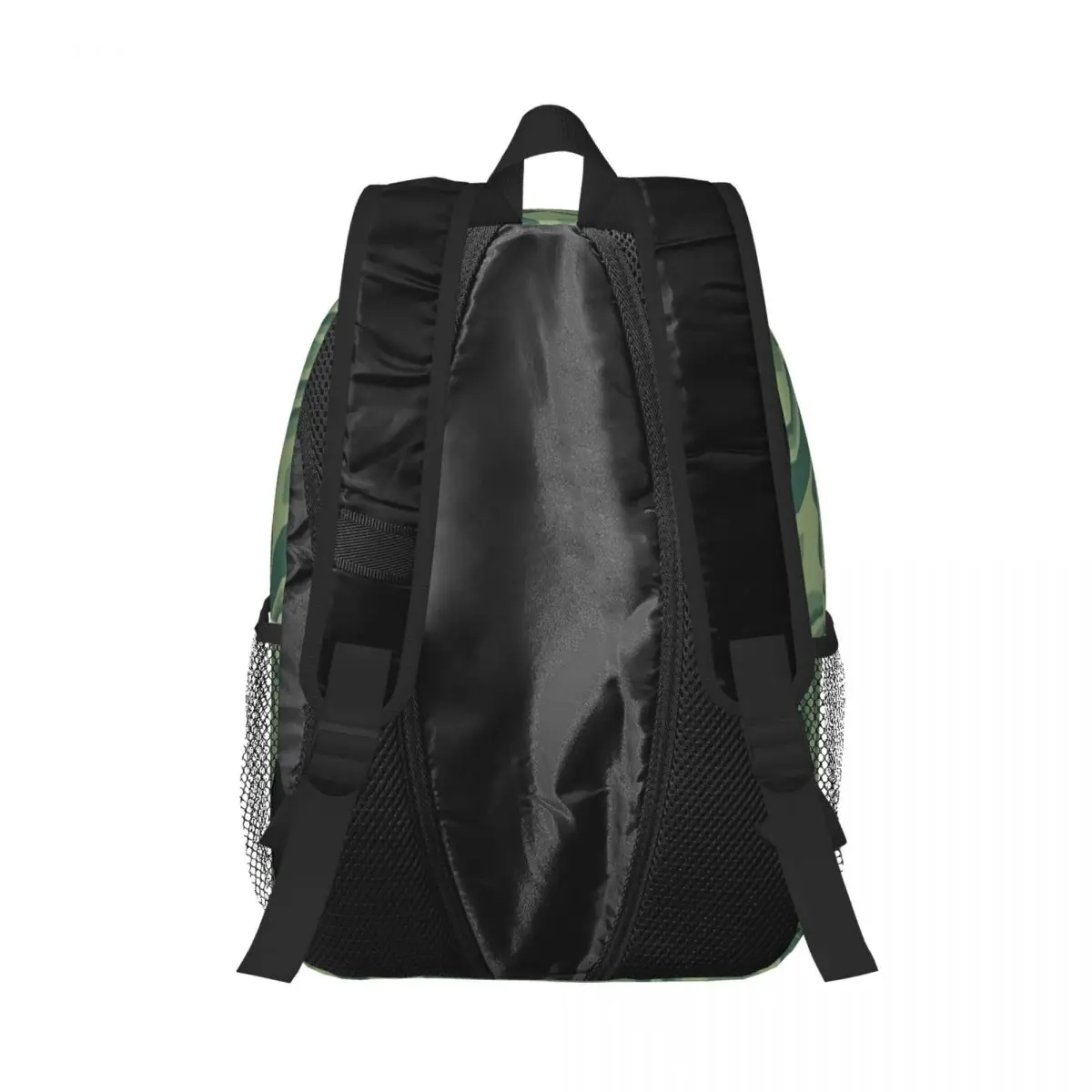 Aesthetic Green Swirl Fashion Kids Backpack Women Teenagers Schoolbags Travel Laptop Backpack