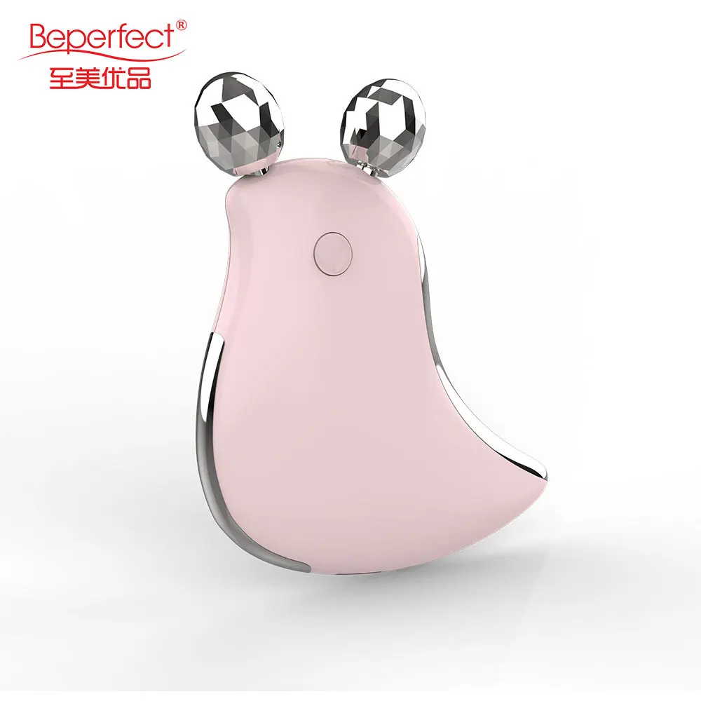 Beperfect Handheld Facial Massager Ball Roller Wand Massager Skin Lifting Eye Skin Care EMS Face Lifting Microcurrent Roller