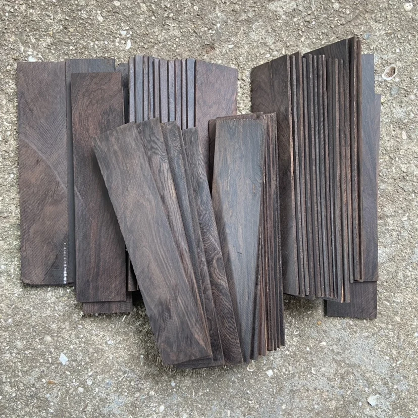 Bla Ebony Purple Light Maany Lesezeichen Material Micro Procing DIY Lesezeichen Patch 50 Stück Besondere Holzarbeiten