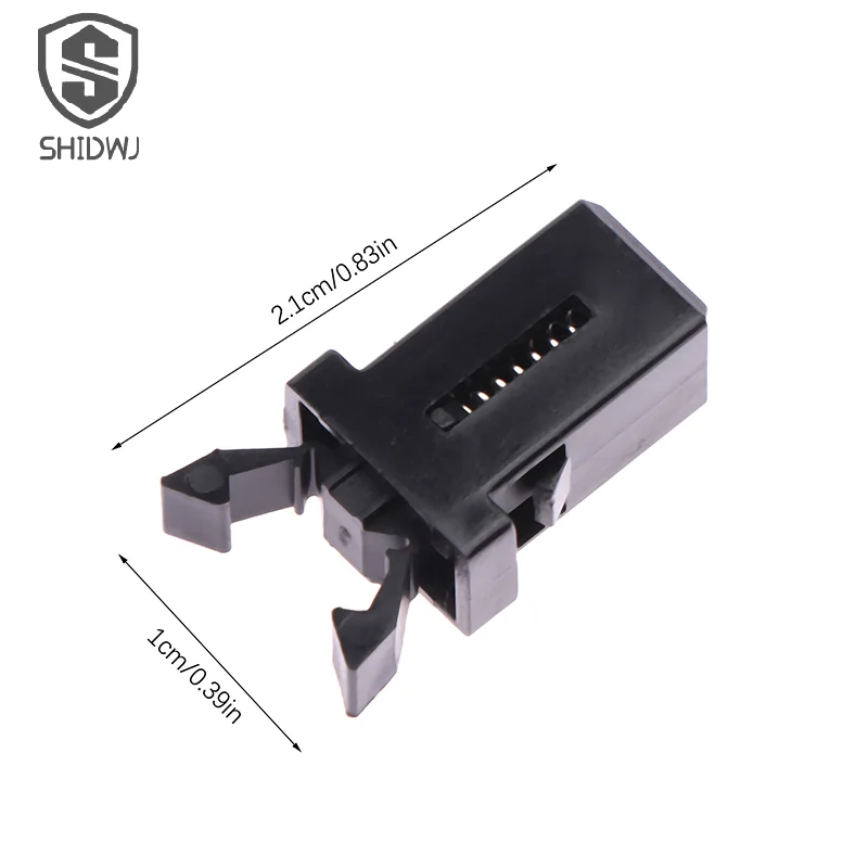 

10Pcs Trash Can Plastic Lock Self-Locking Switch Replacement Catch Compatible Touch Lid Bin Latch Repair Clips Auto Accessories