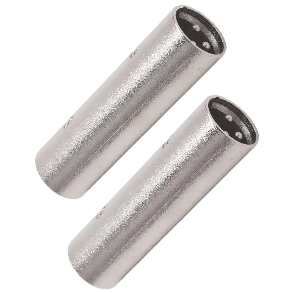 ABAN XLR Male to Male Adapter, XLR 3 Pin Male to 3 Pin Male Connector Coupler, Microphone Line Adapter -2 Pack