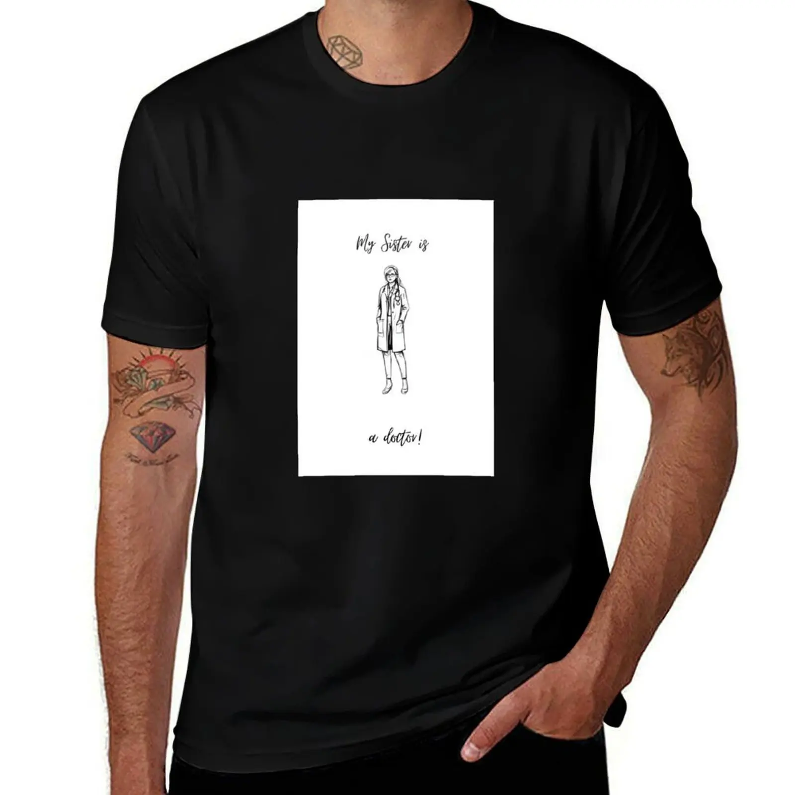 

My Sister is a Doctor! T-Shirt anime clothes tops Short sleeve tee shirts graphic tee men