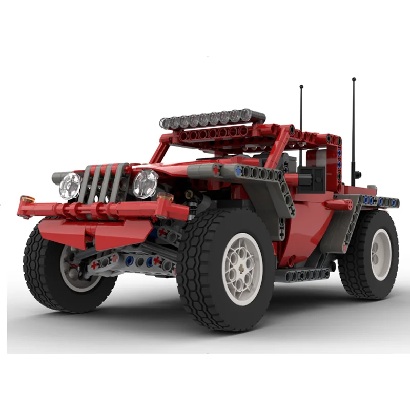 

Building Blocks MOC Off Road Car Model 533 Parts Creative Toy for Boys Girls Kids STEM Educational DIY Bricks