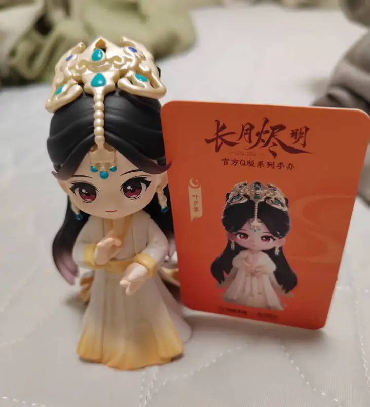 

New Genuine Tv Shown Till The End Of The Moon Anime Figure Tan Taijin Ye Xiwu Model Dolls Figurine Decor Collectible Toy Gifts