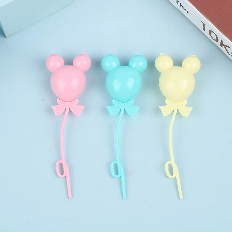 3Pcs Colorful 1/12 Scale Dollhouse Miniature Colorful Balloons Doll House Decor