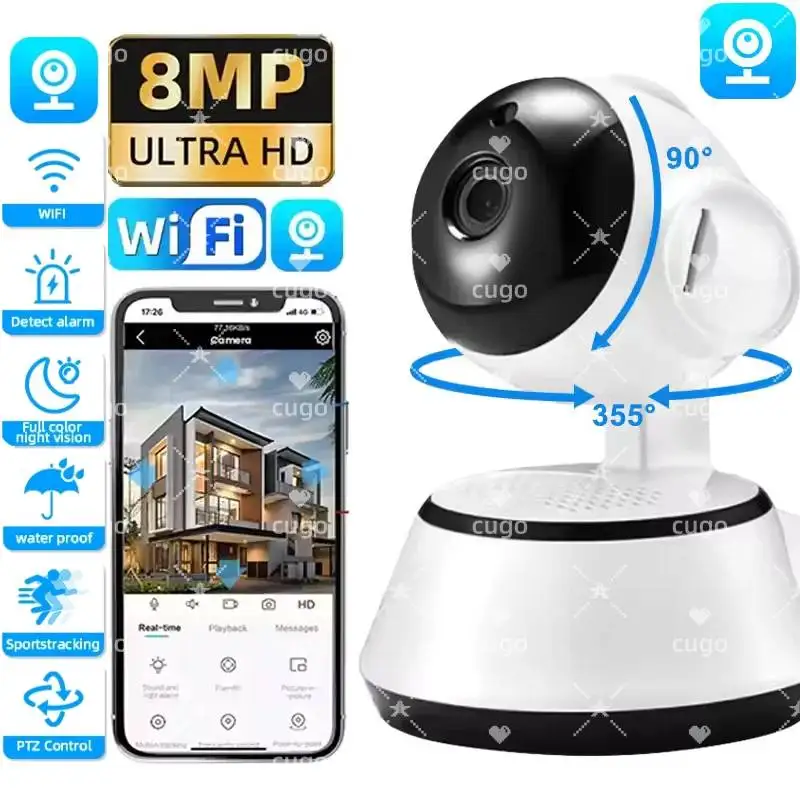 8MP Ip Wifi Camera …