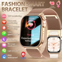 2025New para Android GPS 2,01 ""HD pantalla AMOLED Ultra NFC serie reloj inteligente hombres ritmo cardíaco BT llamada Fitness pulsera inteligente señoras