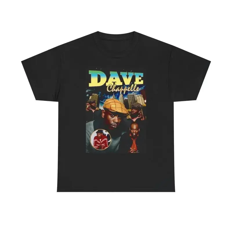 Dave Chappelle T Shirt Vintage 90S Comedy Heavy Cotton
