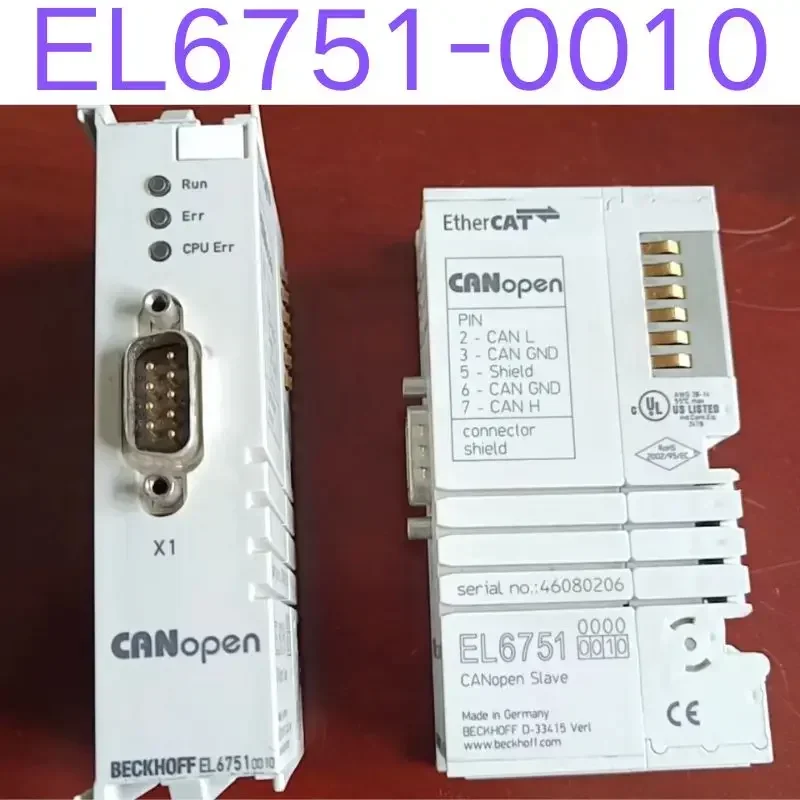 Б/у тест ОК Модуль EL6751-0010