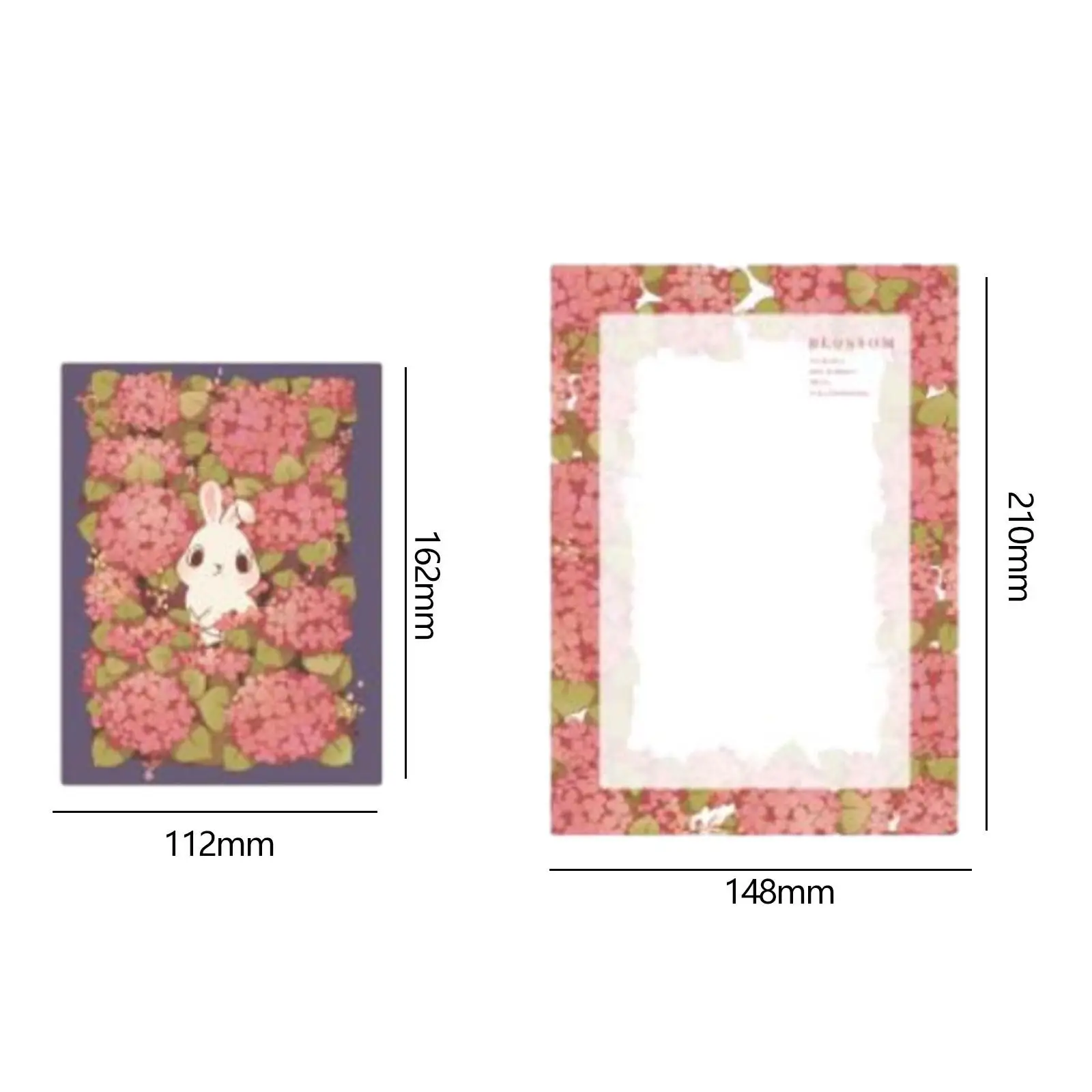 Writing Papers with Envelopes Stationery Paper Set for Wedding Invitations