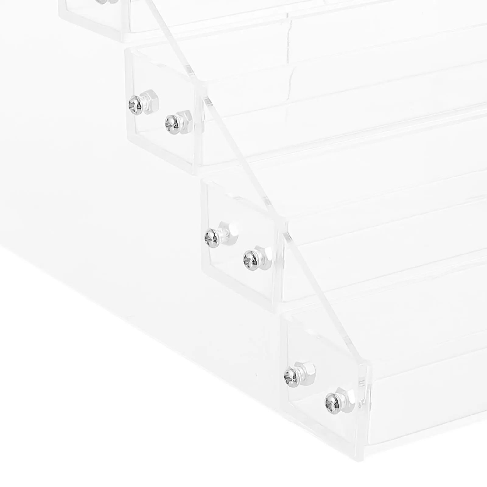 

1Pcs Acrylic Display Shelf Clear Multi-Layer Nail Polish Organizer Stable Low Center of Gravity Dressing Table Bedroom Top